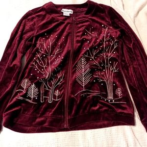 NWOT Seventh Avenue zipper jacket size M